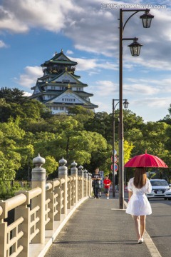 走向天守阁