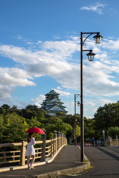 风景区的入桥口