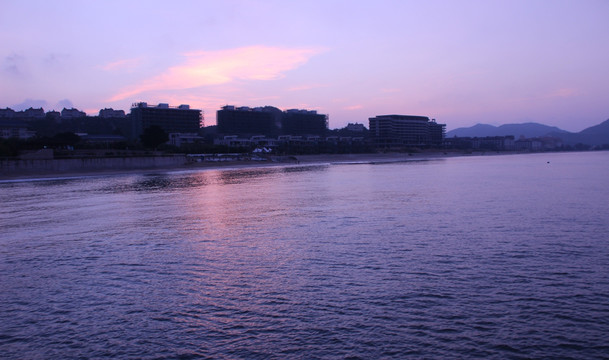 海景房 晚霞