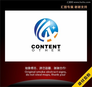 科技A字母標志