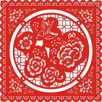 剪紙 方福