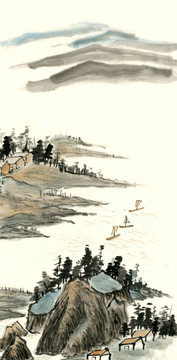 國(guó)畫(huà)山水