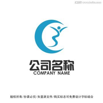 舞蹈艺术培训标志LOGO