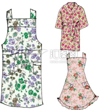 圍裙 睡衣 家居飾品