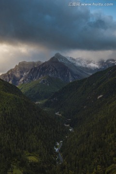 稻城亚丁雪山 川西风光