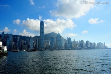 香港维多利亚港风景