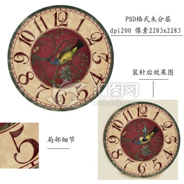 鐘面圖片 復(fù)古鐘面 歐美