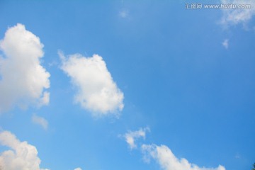 蓝天白云 天空