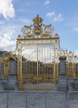 凡尔赛宫金色围栏