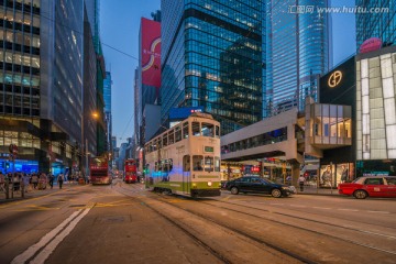 香港街景 有轨电车