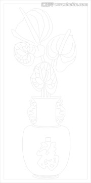 藝術(shù)玻璃 平安富貴