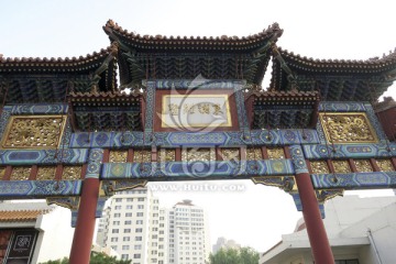 牌坊 中式建筑