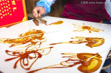 中国民间传统艺术 糖画