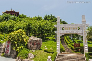 海南三亚南山景区妙金山菩提园