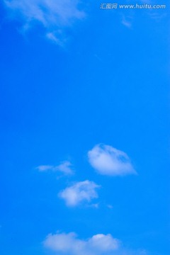 蓝天白云竖幅