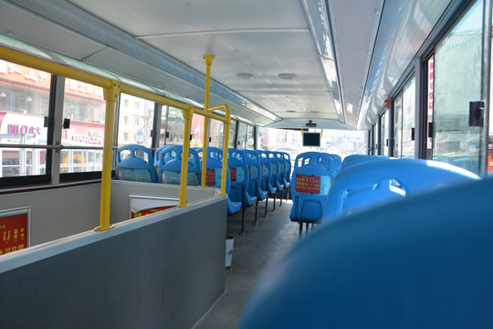 公交车 双层巴士 巴士座椅
