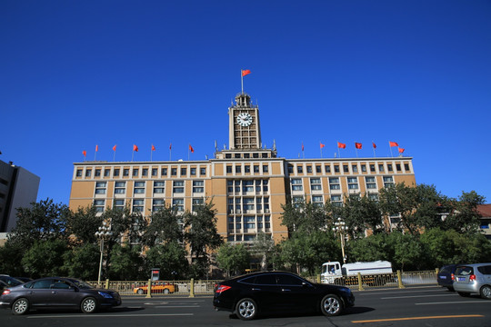 北京长安街建筑