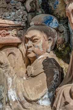 宝顶山石窟造像