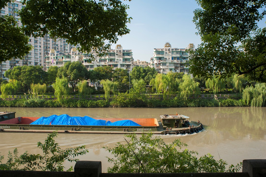 运河风景 杭州城市风光