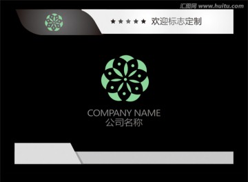 logo設(shè)計(jì) 花瓣logo