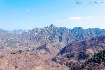 慕田峪的山