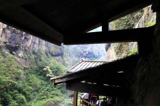 悬崖峭壁 名山大川