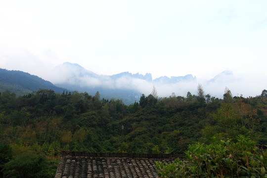 悬崖峭壁 名山大川