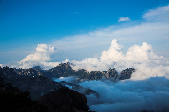 黄山云海