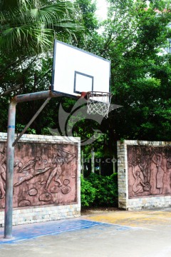 社区篮球场