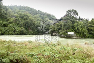 都江堰景区 离堆公园