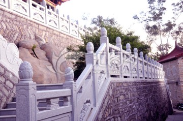 寺庙石阶