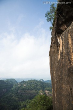 丹霞山 峭壁