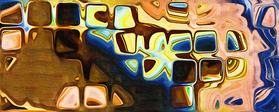 抽象畫 油畫