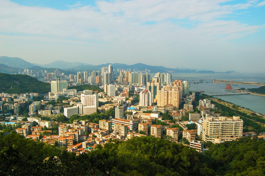 珠海城市风光 全景