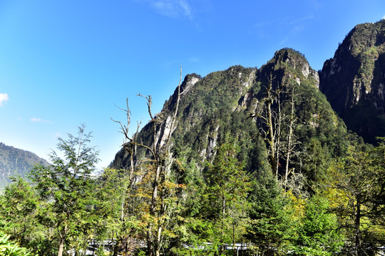 四川甘孜州燕子沟风光