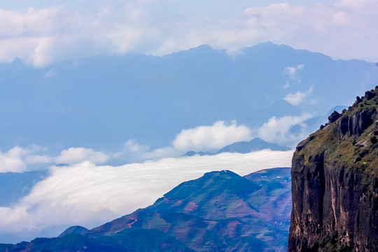 高山云海