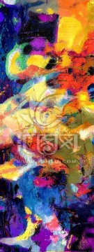 歐美抽象油畫(huà)