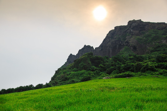 济州岛城山日出峰