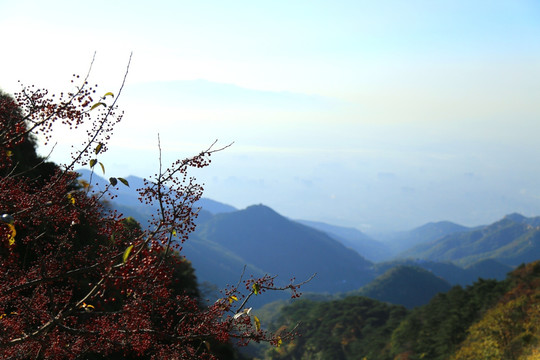 山脉清晨