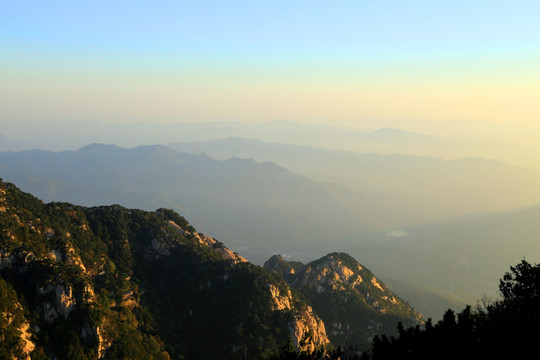 泰山清晨