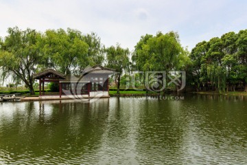 江南水乡周庄南湖园全福讲寺