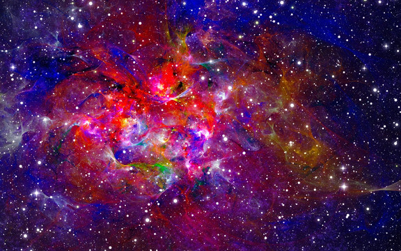 絢麗星空 星云 TIF無(wú)分層
