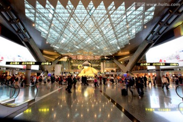 多哈国际机场 候车大厅购物广场