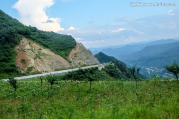 山路 悬崖