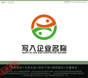 鱼业LOGO