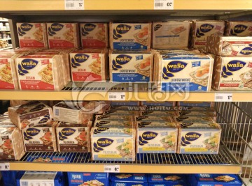 欧洲超市饼干展柜