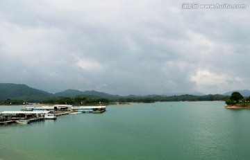 河源万绿湖 湖景