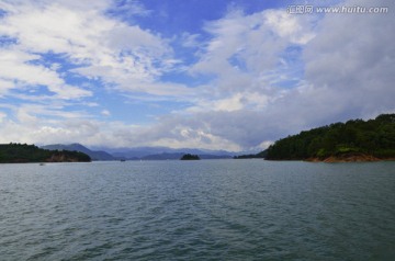 河源万绿湖 湖景