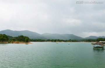 河源万绿湖 湖景