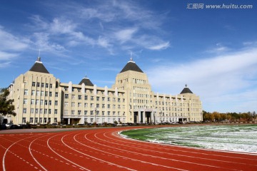 塑胶赛场 大庆职业学院